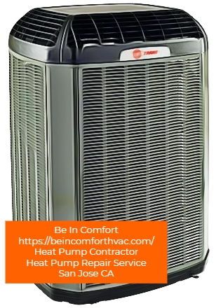 Image of heat pump replacement by heat pump contractor Be In Comfort